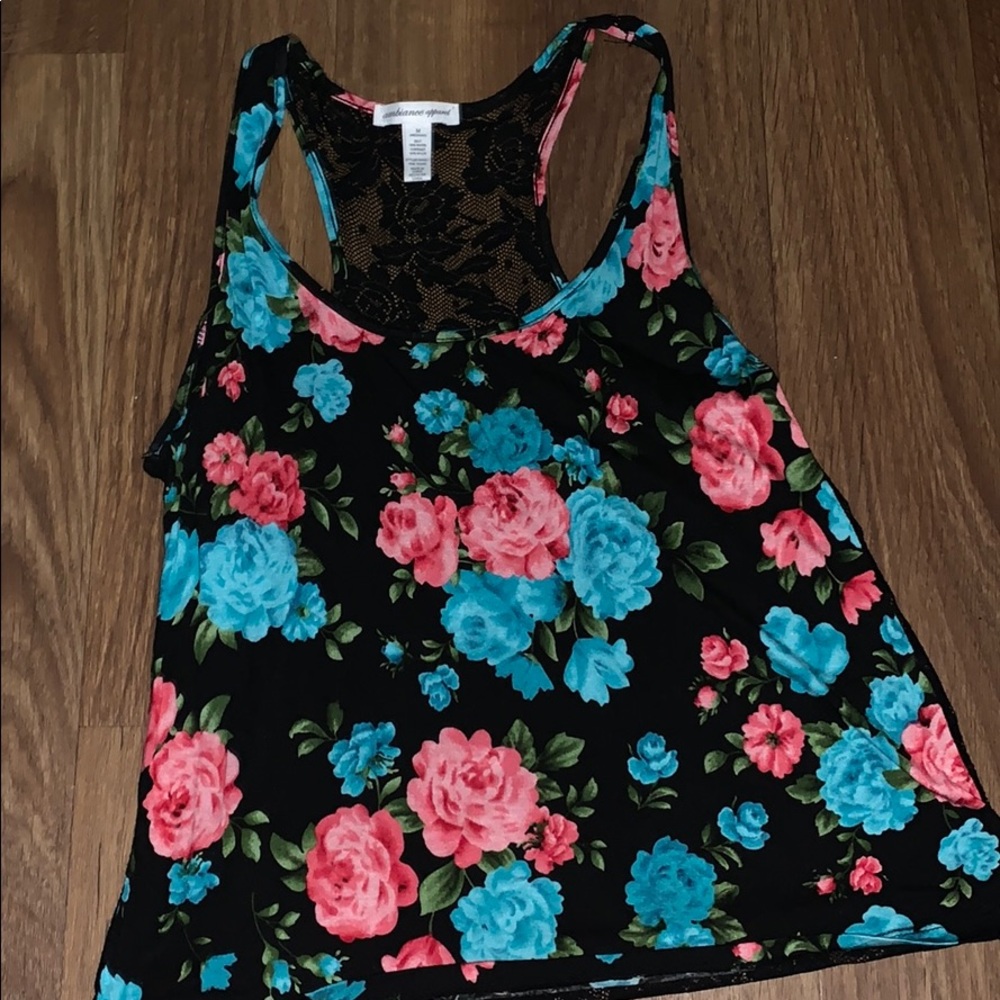 Flower tank top